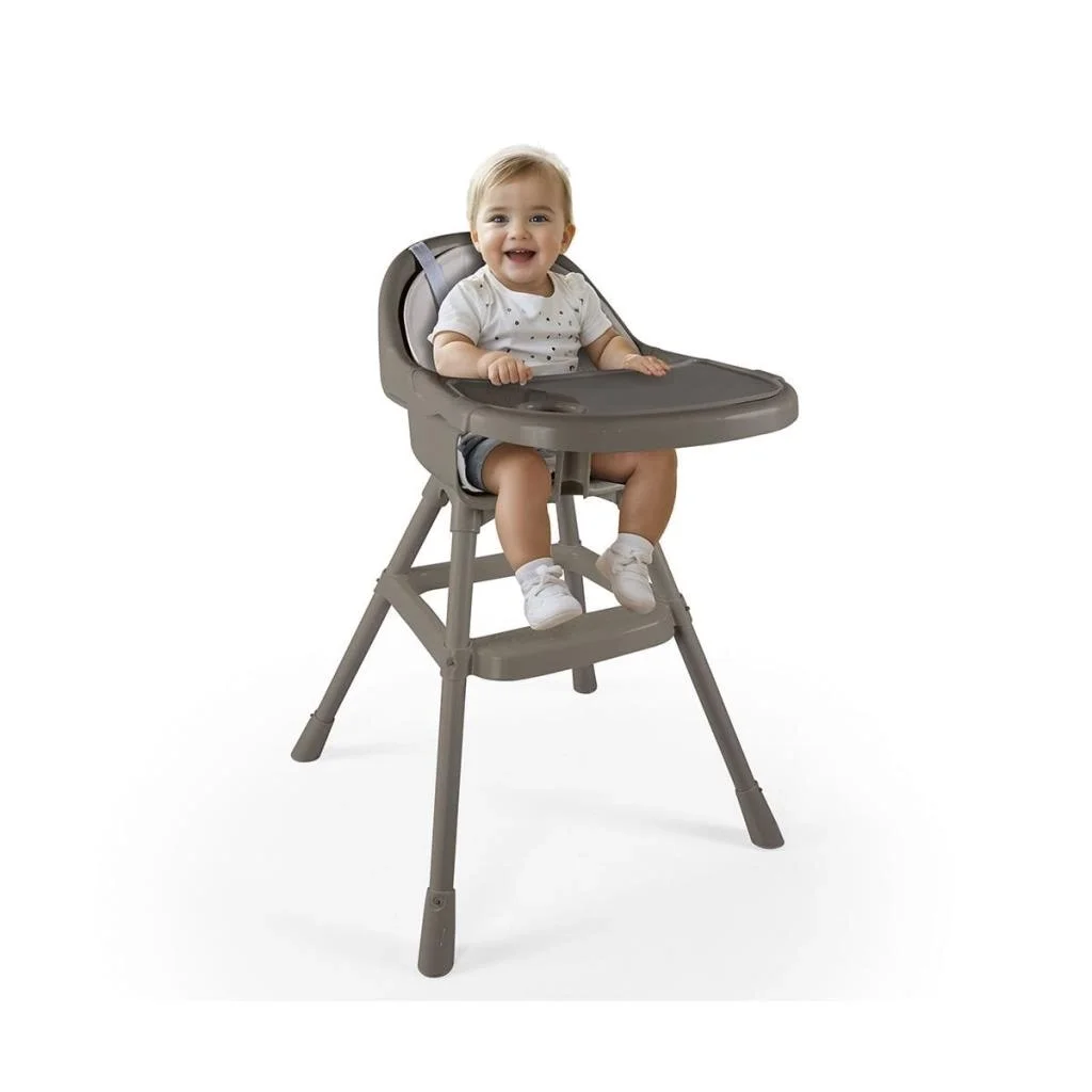 İthalat® 7569 OYUNCAK-PREMİUM MAMA SANDALYESİ-STONE GRİ