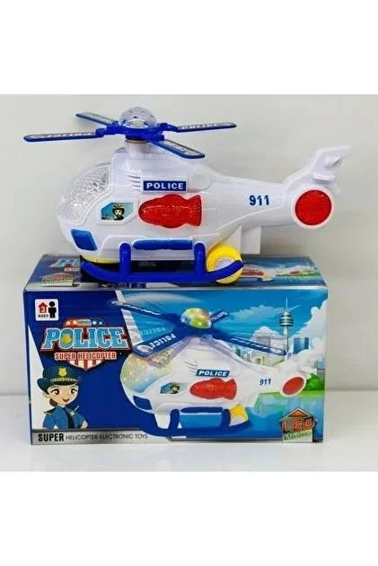 İthalat® 777-27 PİLLİ SESLİ IŞIKLI HELİKOPTER