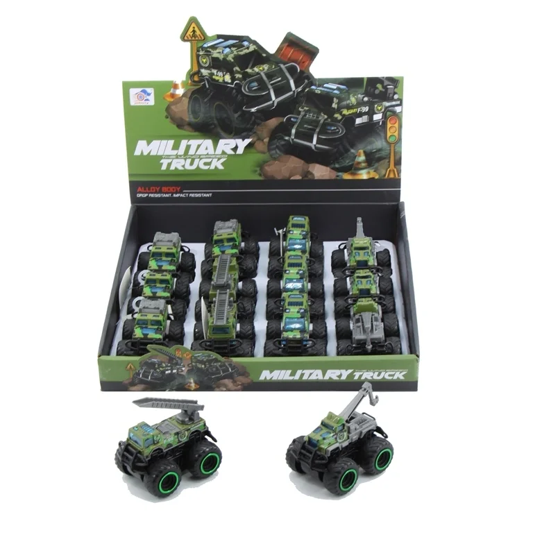 İthalat® 779-69B DUBLE SÜRTMELİ METAL DIECAST ASKERİ