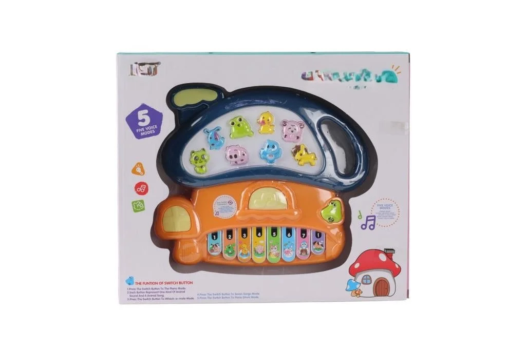 İthalat® 8818B-24 KUTULU HAYVAN SESLİ ORG 24