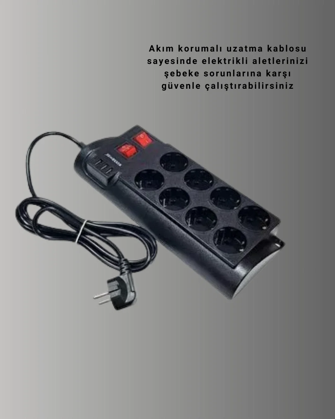 İthalat® 8Lİ PRİZ