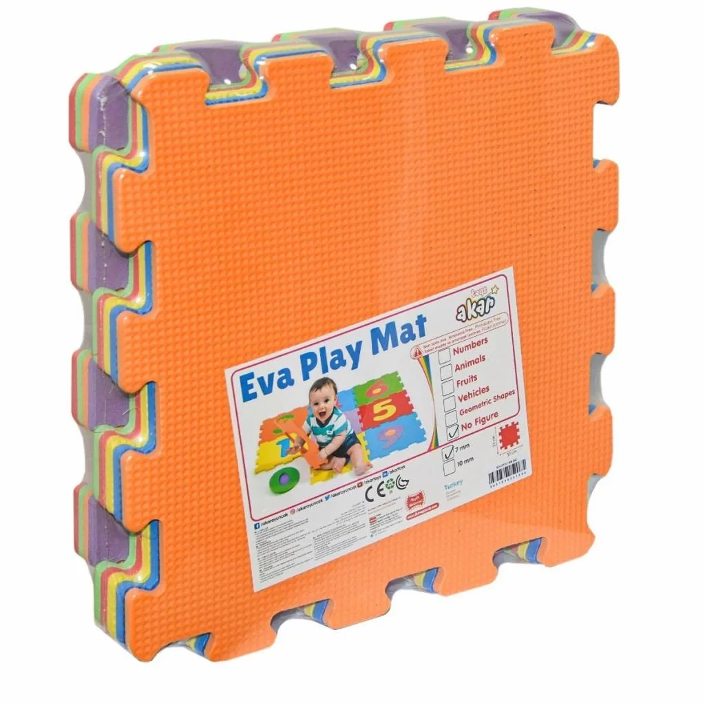 İthalat® 91-006 Eco Eva Yer Matı 33X33-7 mm Düz -Akar