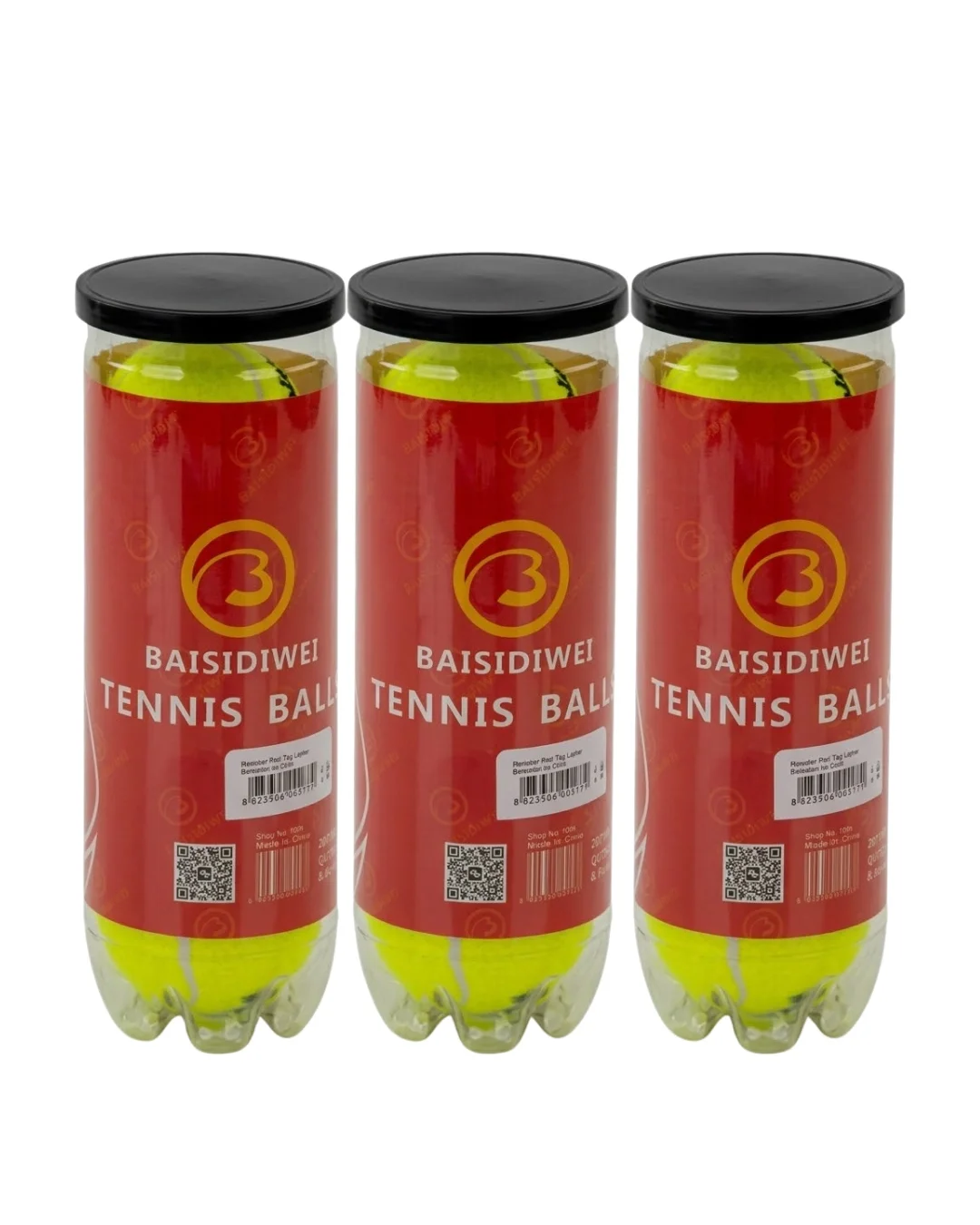 İthalat® 9’lu Tenis Topu Seti Dayanıklı Yüksek Zıplama Performans Topları