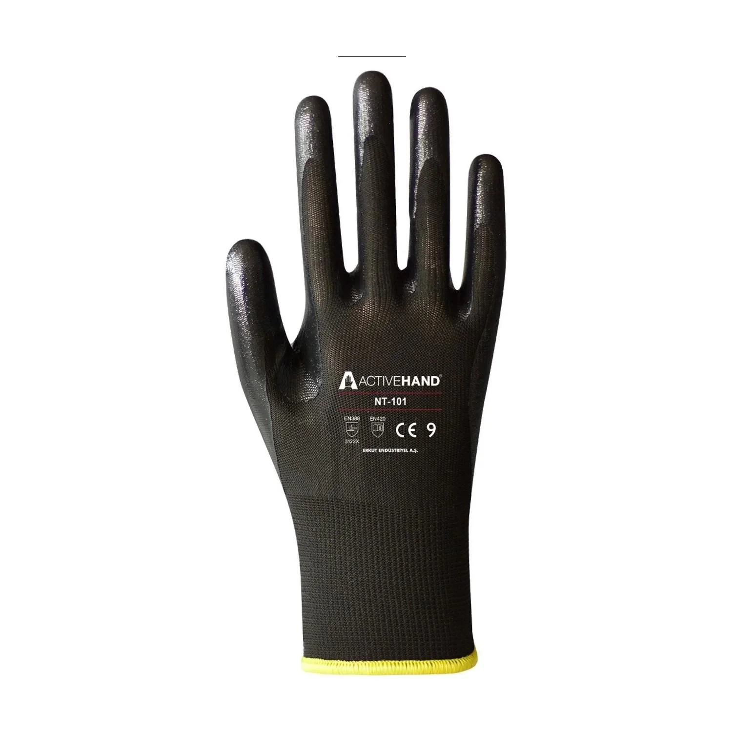 İthalat® Active NT 101 PU Siyah Nitril Eldiven 10 Numara