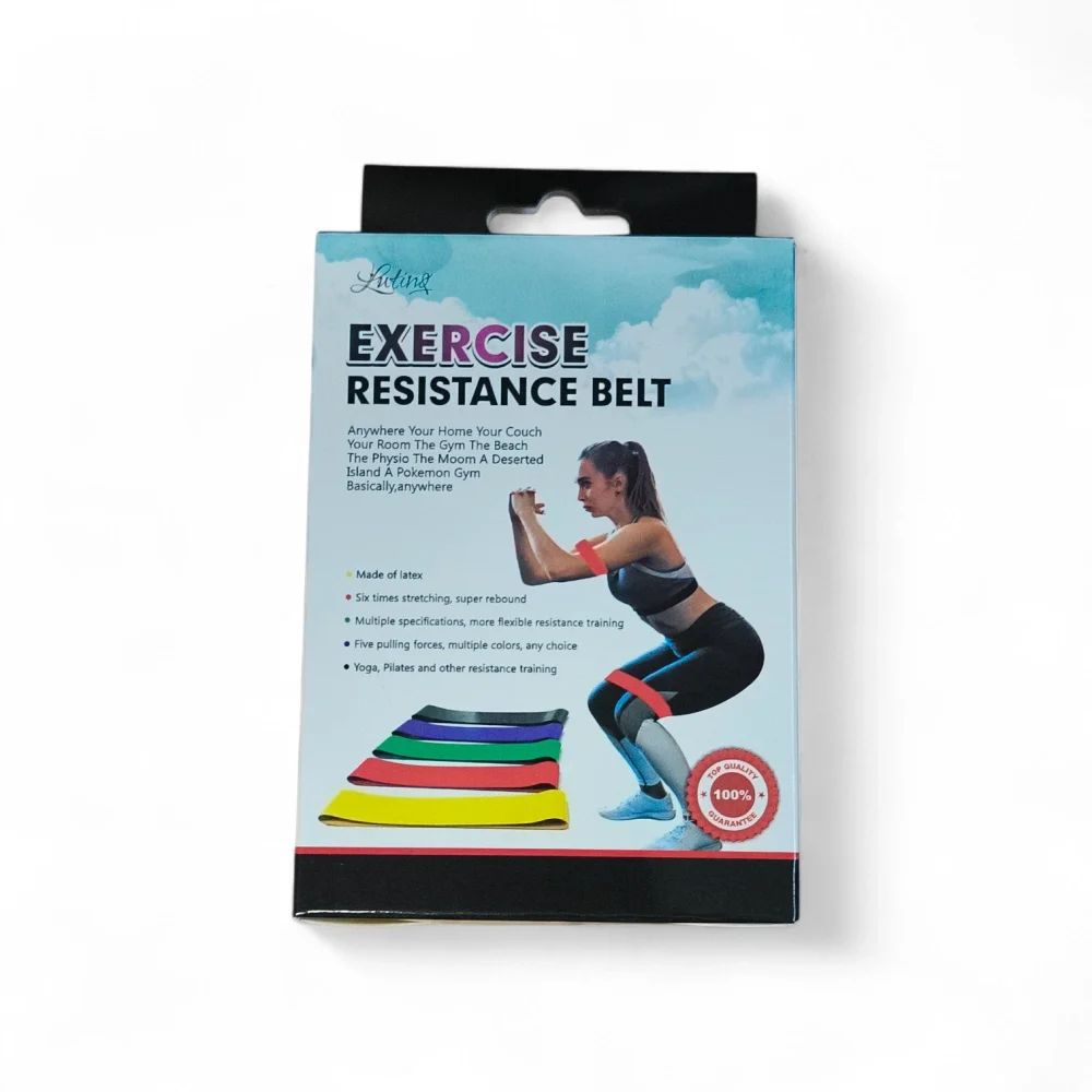 İthalat® Aerobik Bant 5 Li Pilates Yoga Bandı *** İthalat® Aerobik Bant 5 Li Pilates Yoga Bandı ***