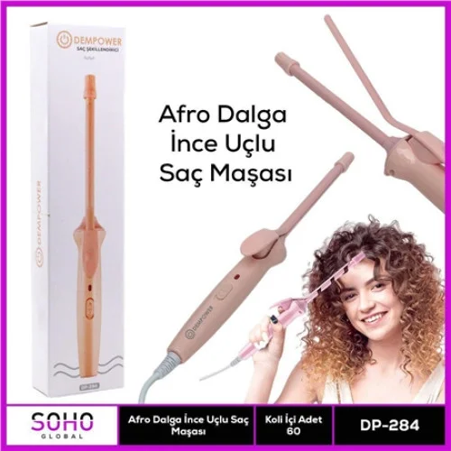 İthalat® AFRO DALGA İNCE UÇLU SAÇ MAŞASI