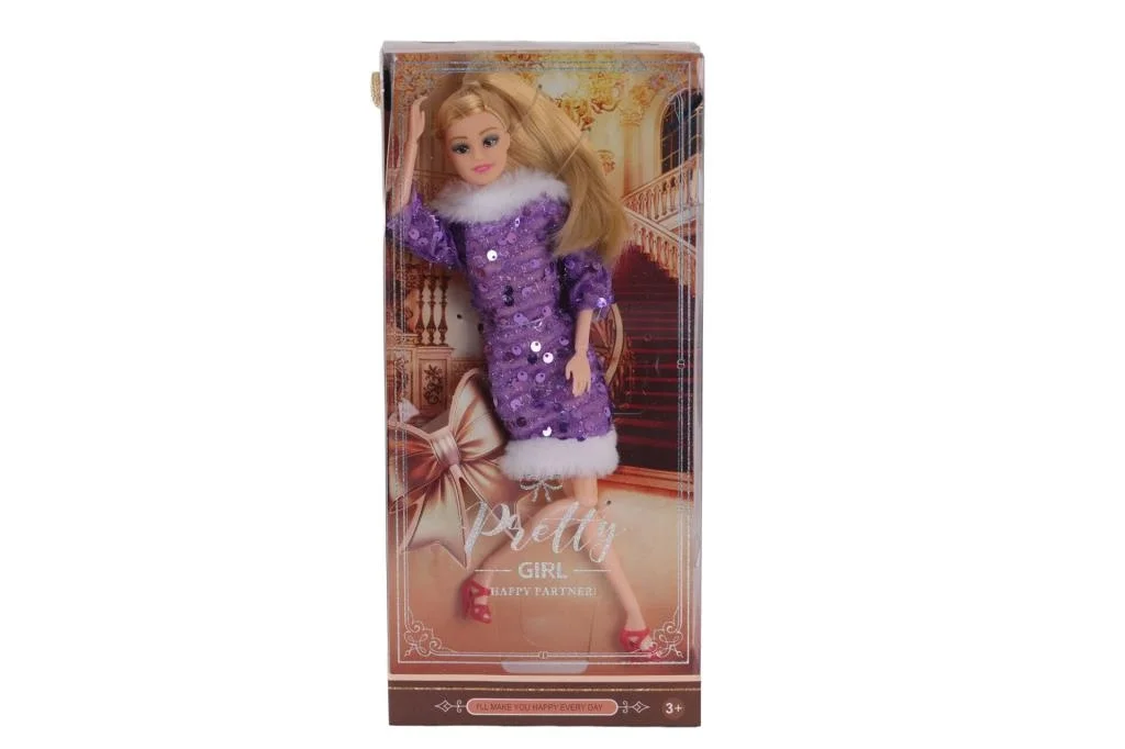 İthalat® AGH 520 KAHVERENGİ PRETTY GİRL PULLU KÜRKLÜ