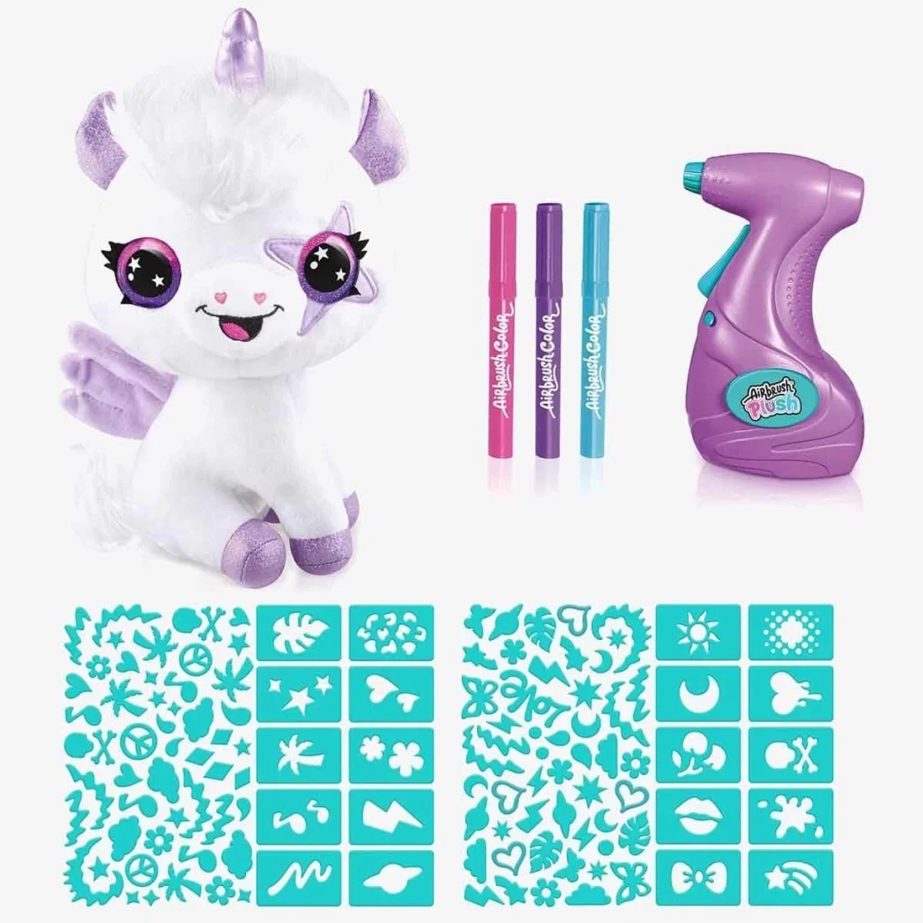 İthalat® Airbrush Peluş Karanlıkta Parlayan Sihirli Unicorn
