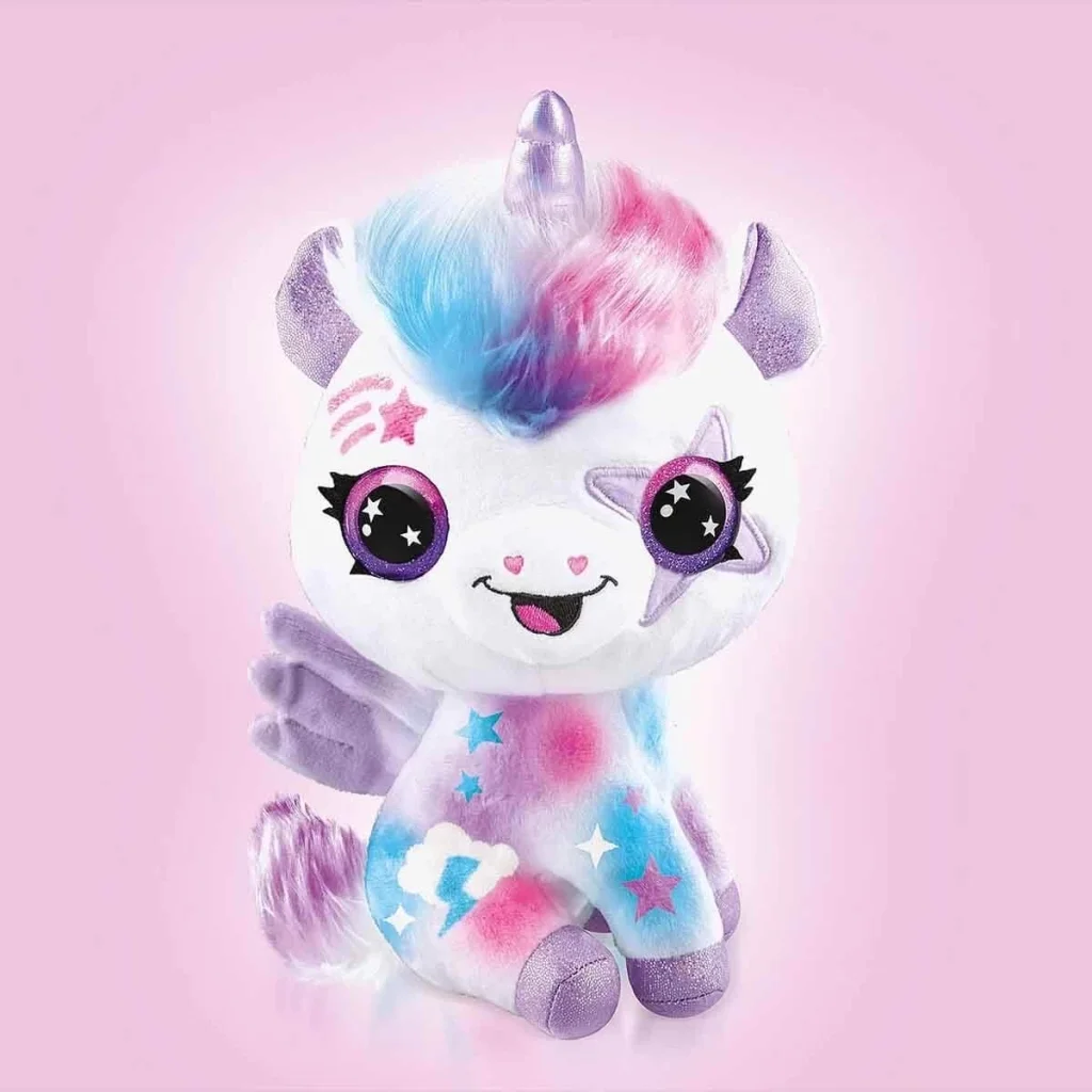 İthalat® Airbrush Peluş Karanlıkta Parlayan Sihirli Unicorn