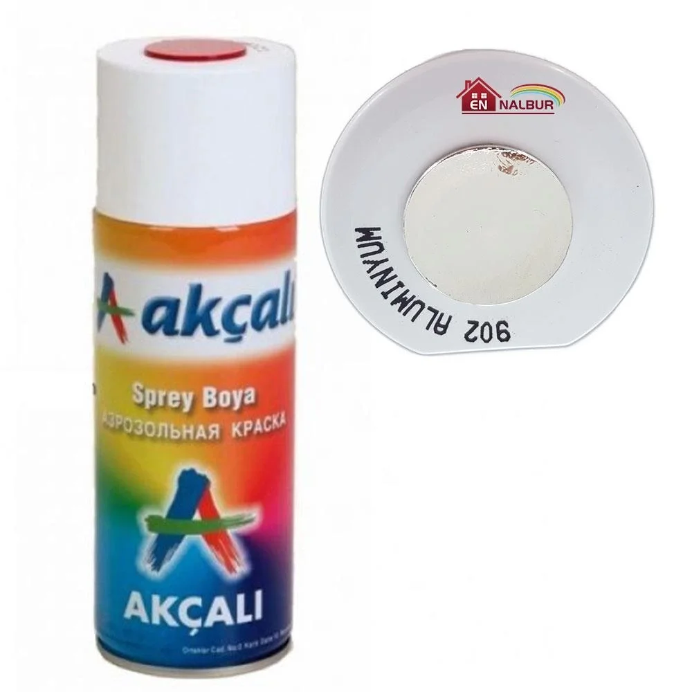 İthalat® Akçalı Sprey Boya 400 ml 902 Alüminyum İthalat® Akçalı Sprey Boya 400 ml 902 Alüminyum