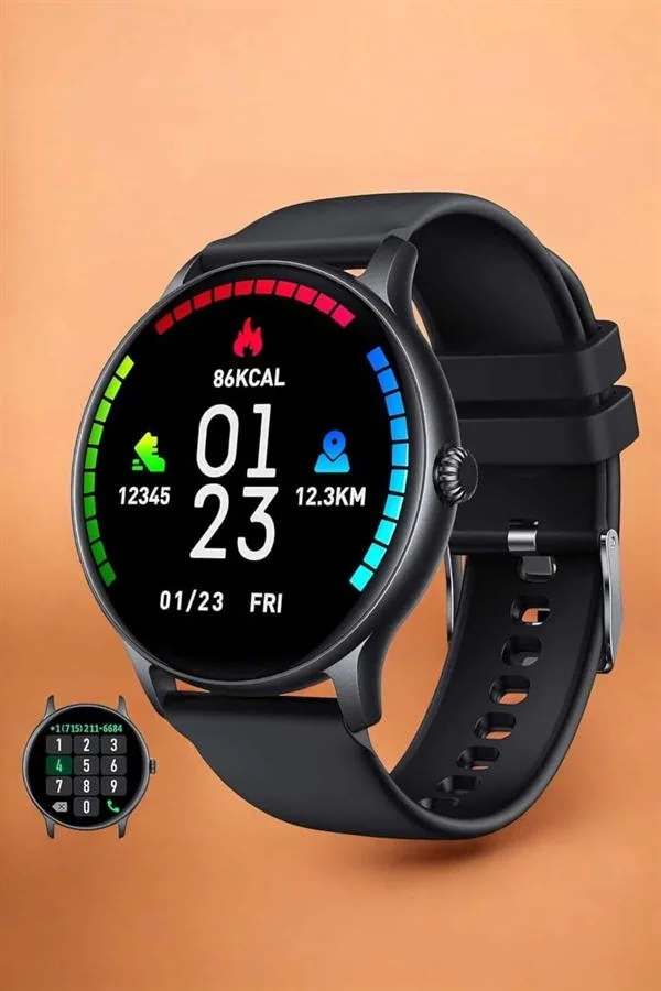 İthalat® Akıllı Saat Sesli Görüşme Bluetooth Bağlantılı 3 Kordonlu Yeni Nesil