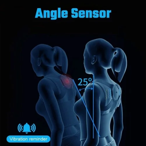 İthalat® Akıllı Sensörlü ve Titreşimli Dik Duruş Korsesi