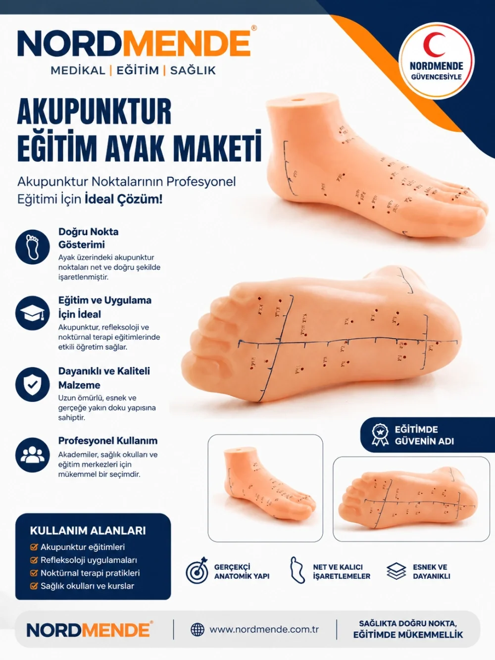 İthalat® Akupunktur Eğitim Ayak Maketi Anatomik Refleksoloji Nokta Gösterim Modeli Eğitim Maketi İthalat® Akupunktur Eğitim Ayak Maketi Anatomik Refleksoloji Nokta Gösterim Modeli Eğitim Maketi