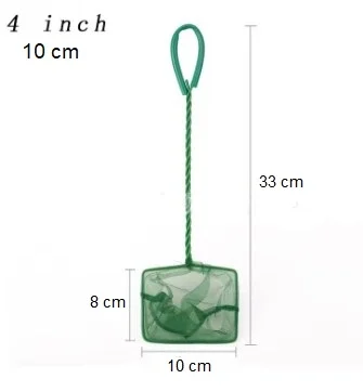 İthalat® Akvaryum Balık Yakalama Kepçesi 4 inç 10 cm