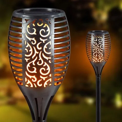 İthalat® Alev Efektli Solar Bahçe Lambası Small