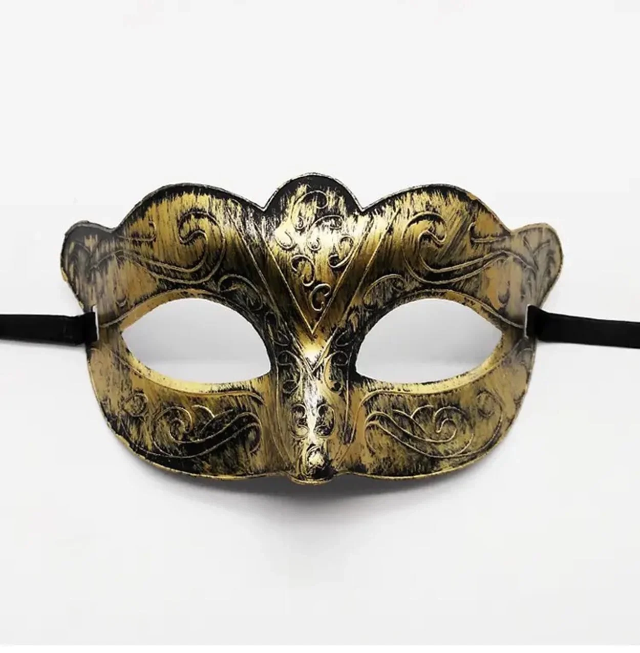 İthalat® Altın Renk Eskitme Maskeli Balo Maskesi – Venedik Tarzı Parti Maskesi İthalat® Altın Renk Eskitme Maskeli Balo Maskesi – Venedik Tarzı Parti Maskesi