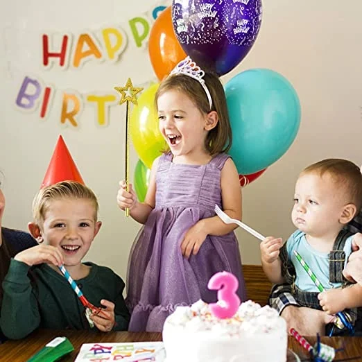 İthalat® Altın Renk Yıldız Peri Asası Peri Değneği 34 cm 1 Adet