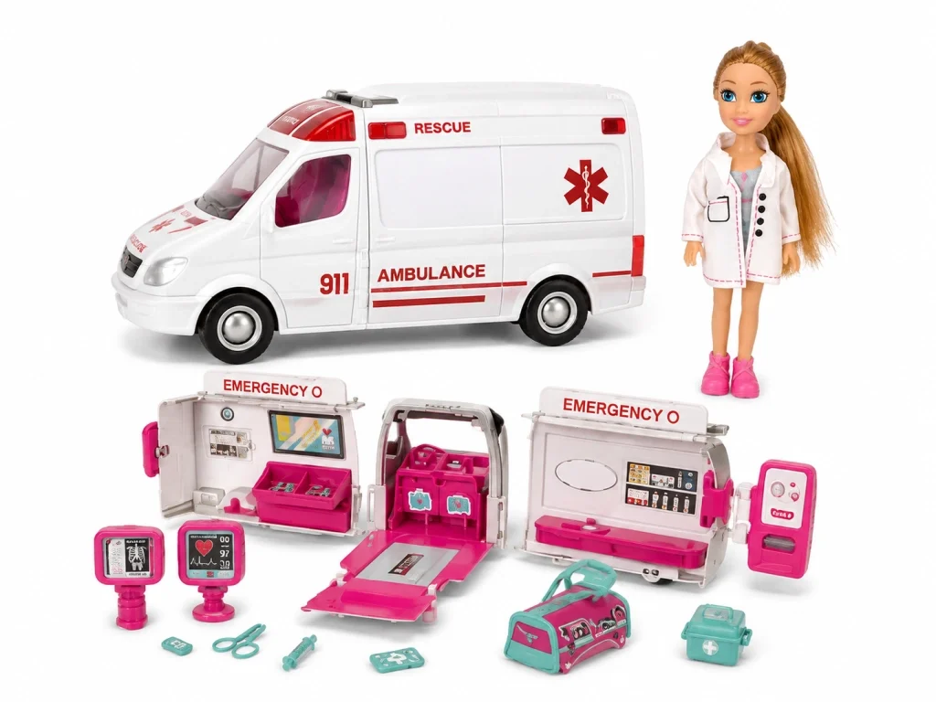 İthalat® AMBULANS VE BEBEK 11 PARÇA
