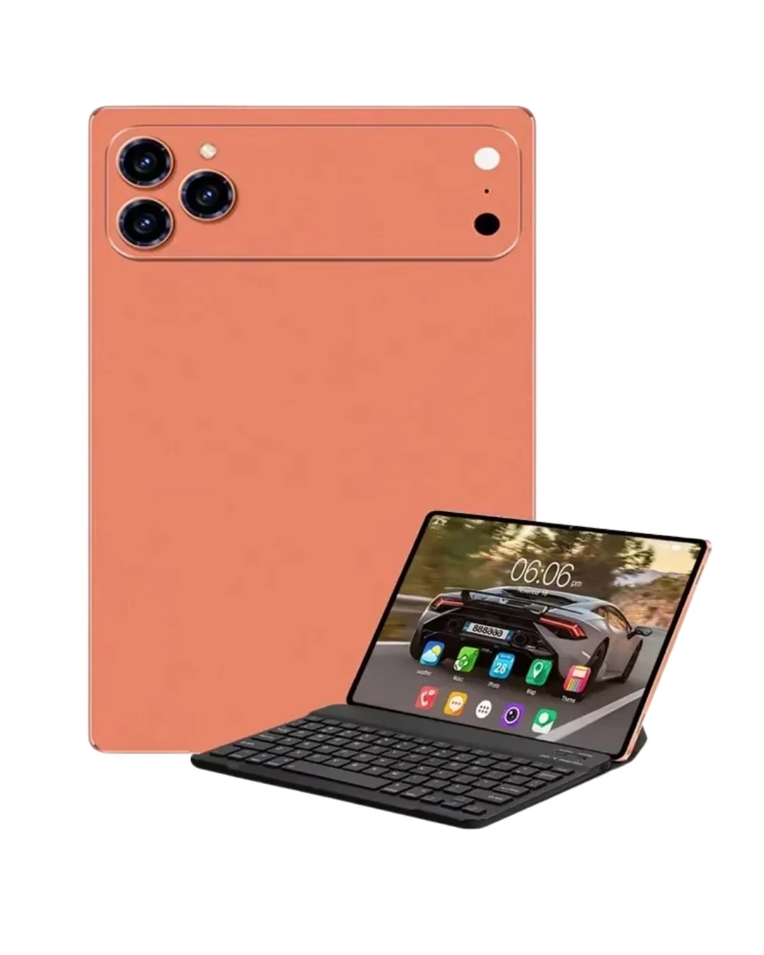 İthalat® Android Tablet Klavyeli Set Stylus Kalem Kılıf Cam Dahil