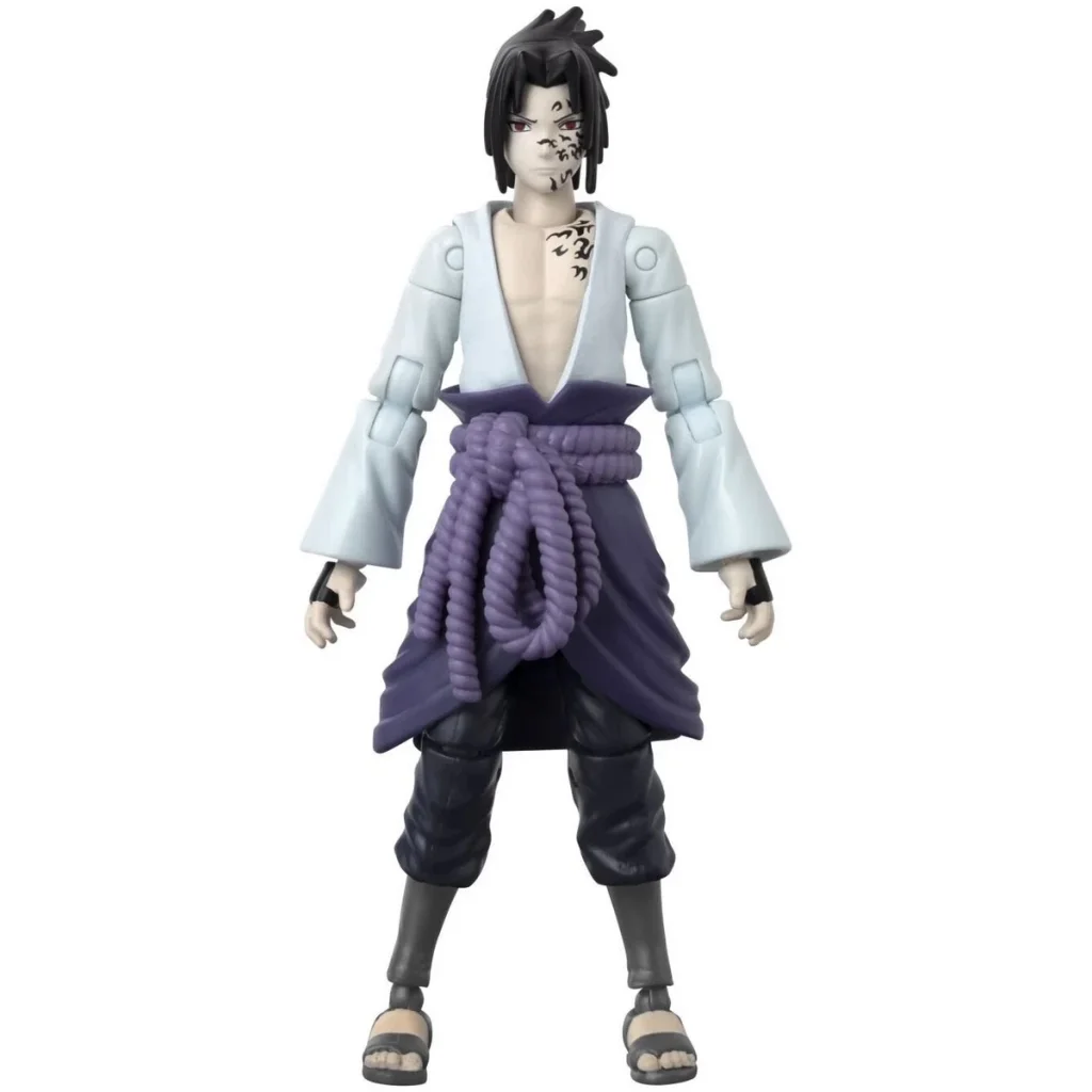 İthalat® Anime Heroes Naruto Sasuke Uchiha Figür ve Aesuar Seti 16 cm