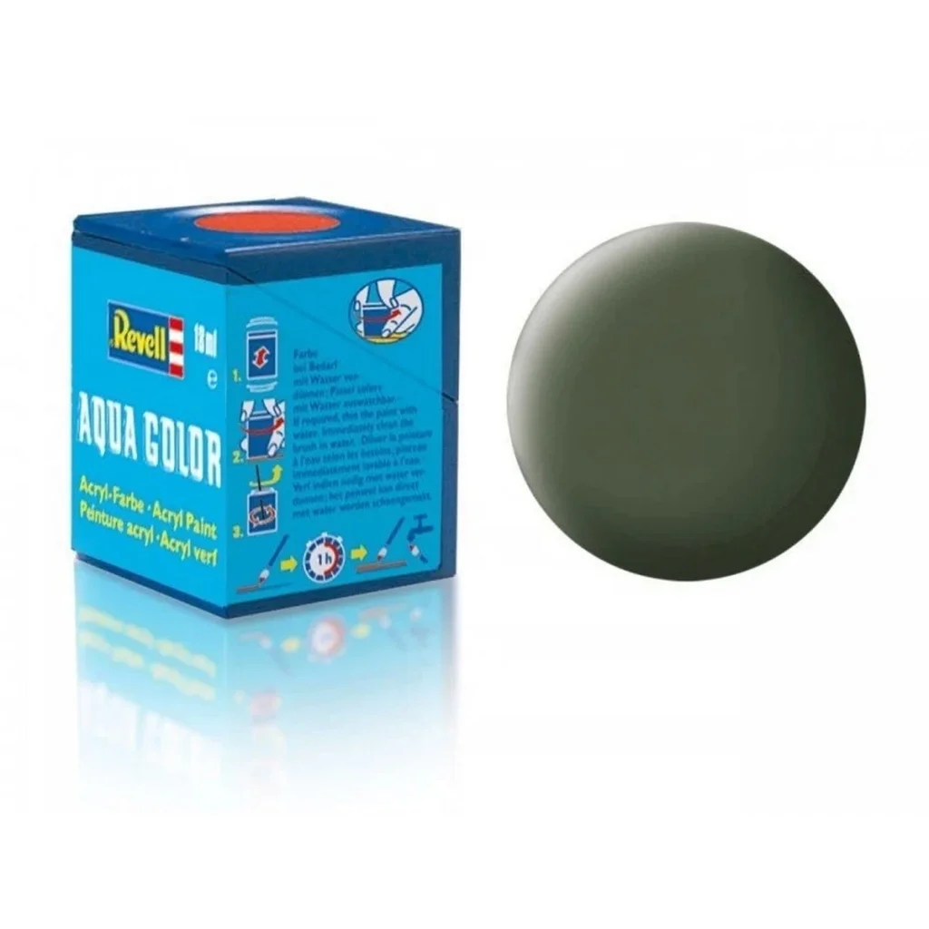 İthalat® Aqua Color Bronze Green - Mat Boya - 18 ml
