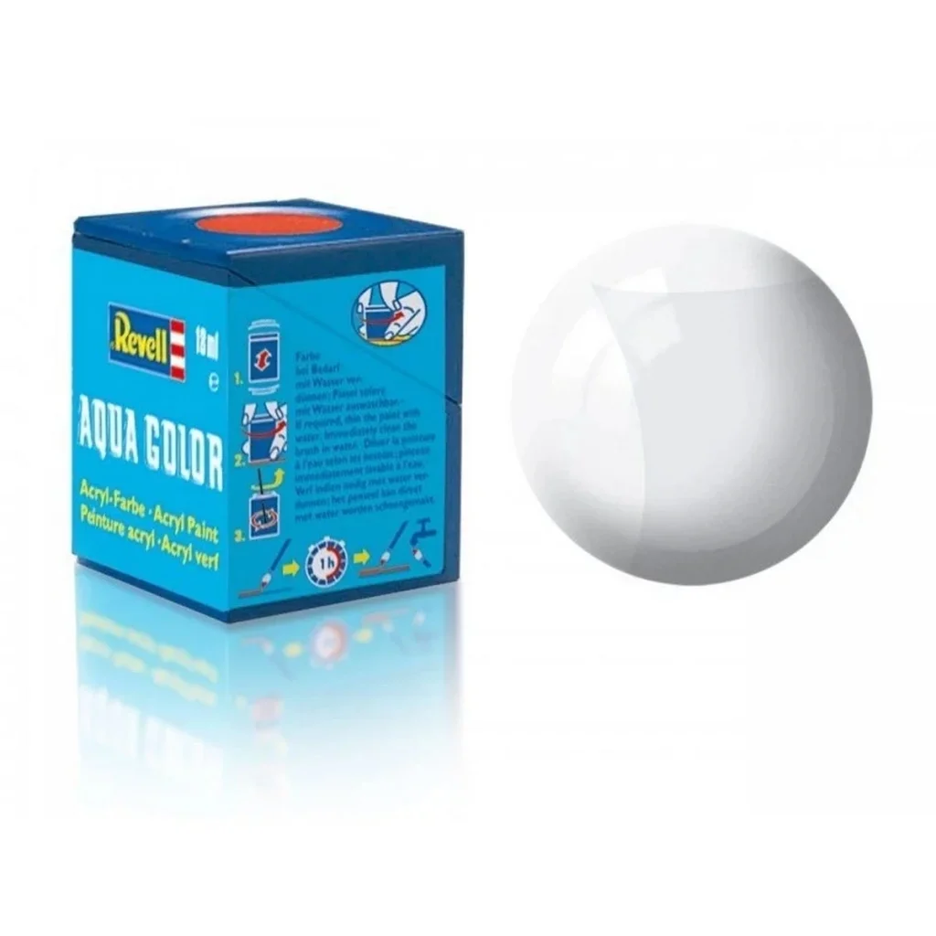 İthalat® Aqua Color Clear - Gloss Boya- 18 ml