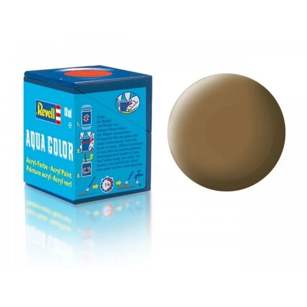 İthalat® Aqua Color Dark Earth - Mat Boya - 18 ml