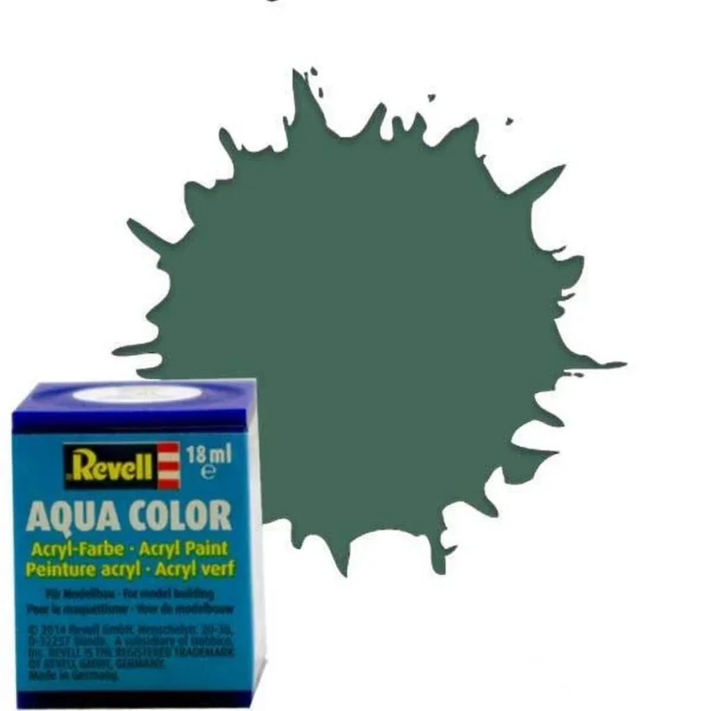 İthalat® Aqua Color Greenish Grey - Mat Boya- 18 ml