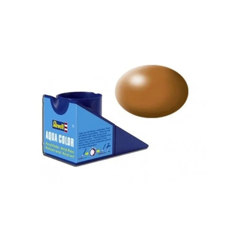 İthalat® Aqua Color Wood Brown - Silk Boya - 18 ml