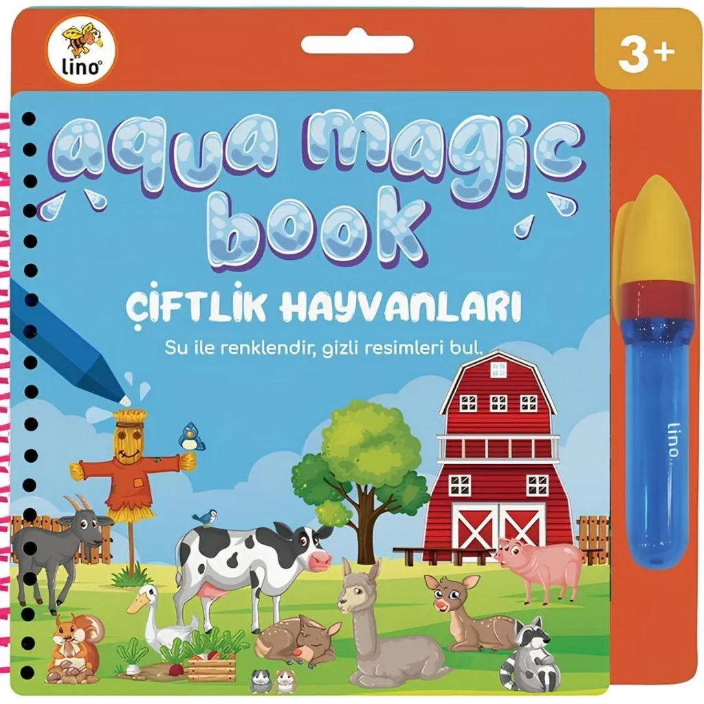 Aqua Magic Book Çiftlik Sihirli Boyama Kitabı Aqua Magic Book Çiftlik Sihirli Boyama Kitabı