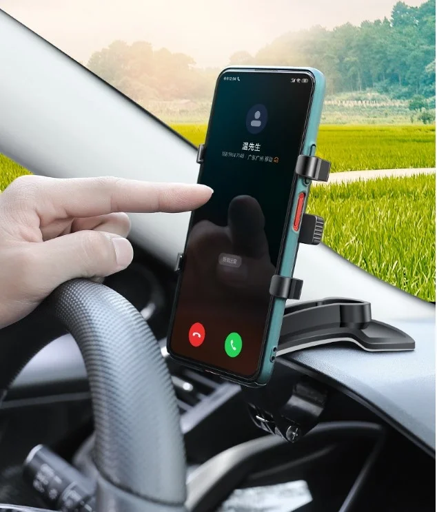 İthalat® Araba Gösterge Üstüne Takılan 360 Oynar Başlıklı Telefon Tutucu