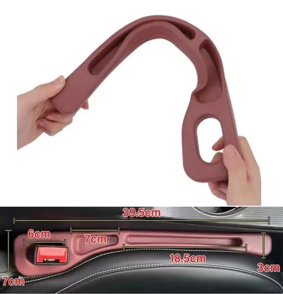 İthalat® Araba Koltuk Arası Düşme Engelleyici Organizer 2 li