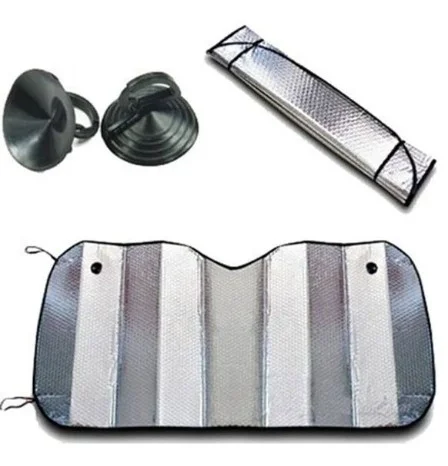 İthalat® Araba Ön Cam Güneşliği 130*60 cm Parlak