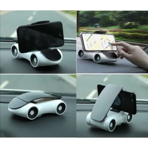 İthalat® Araba Tasarımlı Araç İçi Telefon Tutucu 360 Dönebilen Ayarlı