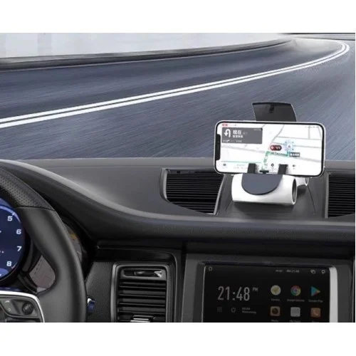 İthalat® Araba Tasarımlı Araç İçi Telefon Tutucu 360 Dönebilen Ayarlı