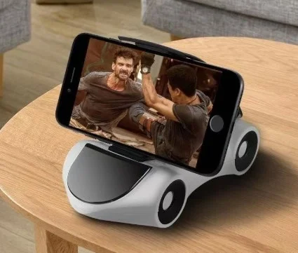 İthalat® Araba Tasarımlı Araç İçi Telefon Tutucu 360 Dönebilen Ayarlı