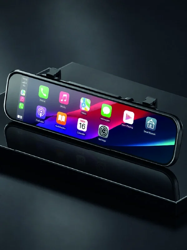 İthalat® Araç İçi Multimedya Ekranı Çift Kameralı Ayna Carplay