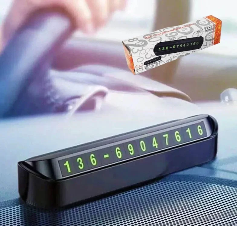 İthalat® Araç Torpido Üstü Aç Kapa Numaratör Turuncu Kutu