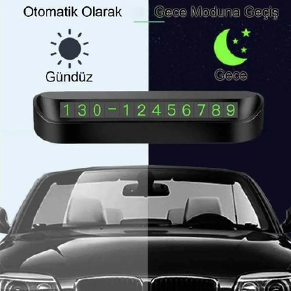 İthalat® Araç Torpido Üstü Aç Kapa Numaratör