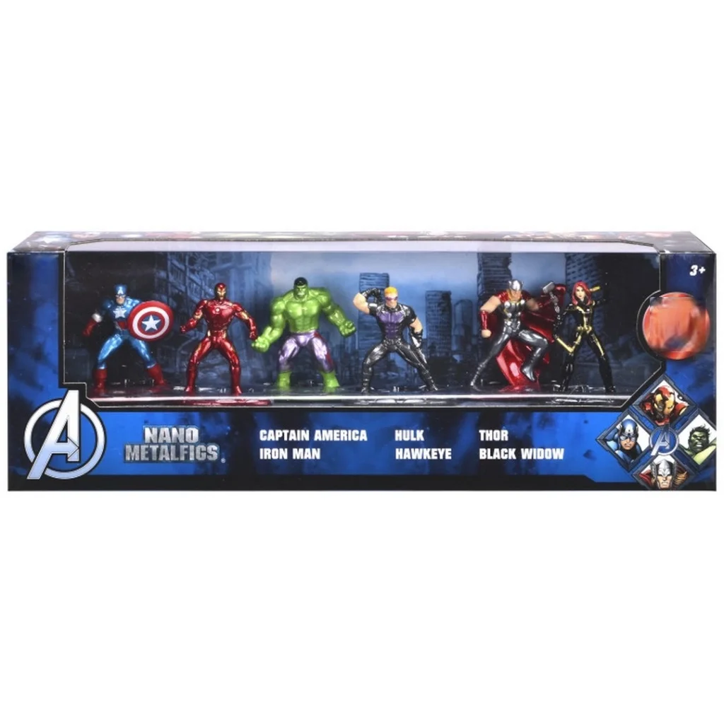 İthalat® Avengers Nano 6'lı Diorama Figür Paketi