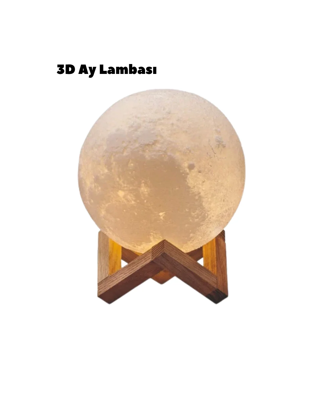 İthalat® Ay Lambası RGB