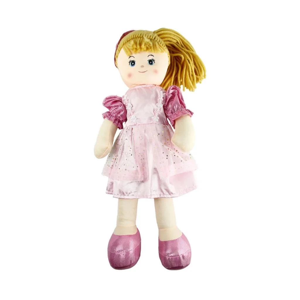 İthalat® AY950C Parlak Elbiseli Bez Bebek 50 cm -Vardem Fiyatı, Yorumları ve Özellikleri