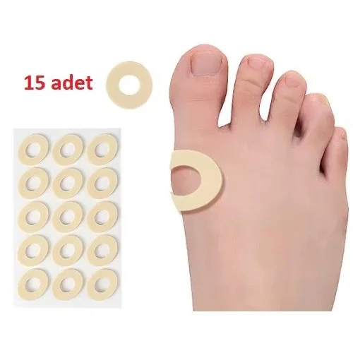 İthalat® Ayak Nokta Pedi Sünger Yastık  15 li