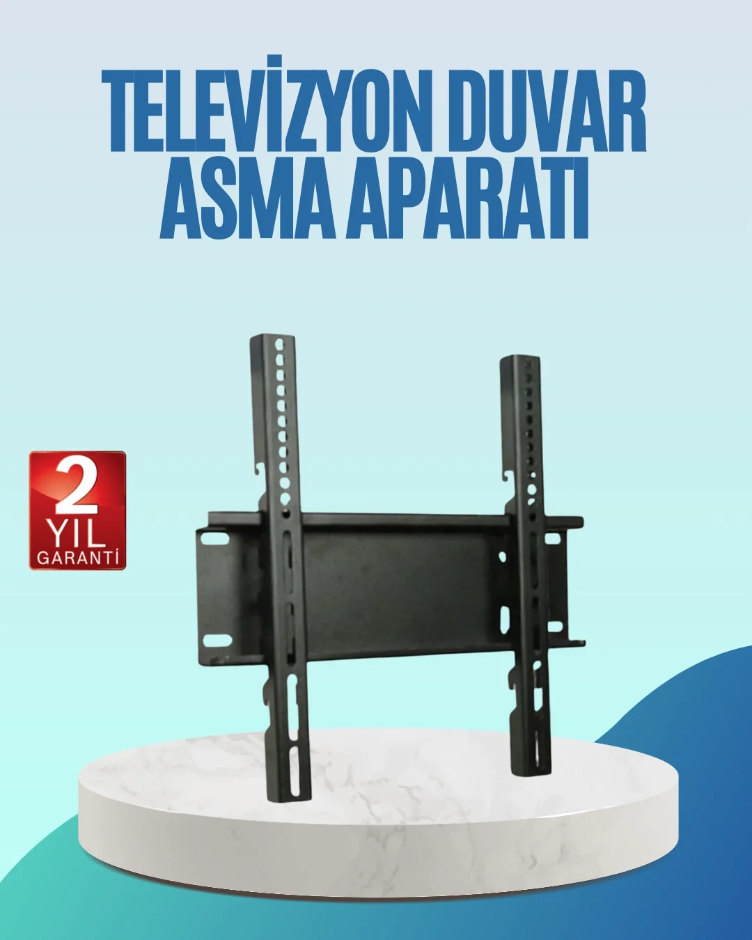 İthalat® Ayarlanabilir 32-42 İnç LED TV Duvar Askı Braketi 40 kg Taşıma