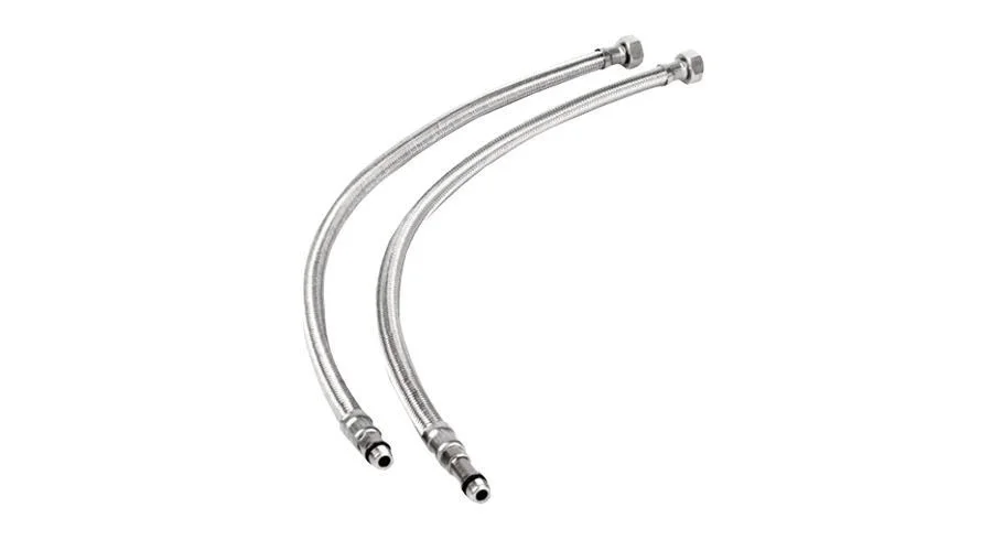İthalat® Batarya Flex Hortum 3/8-M10 50 cm Uzun Uç