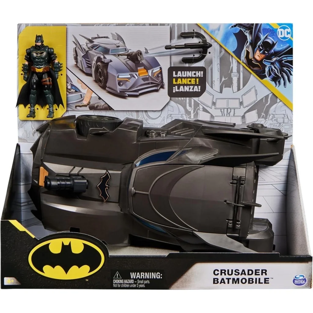 İthalat®  Batman Crusader Batmobil Aracı 10 cm