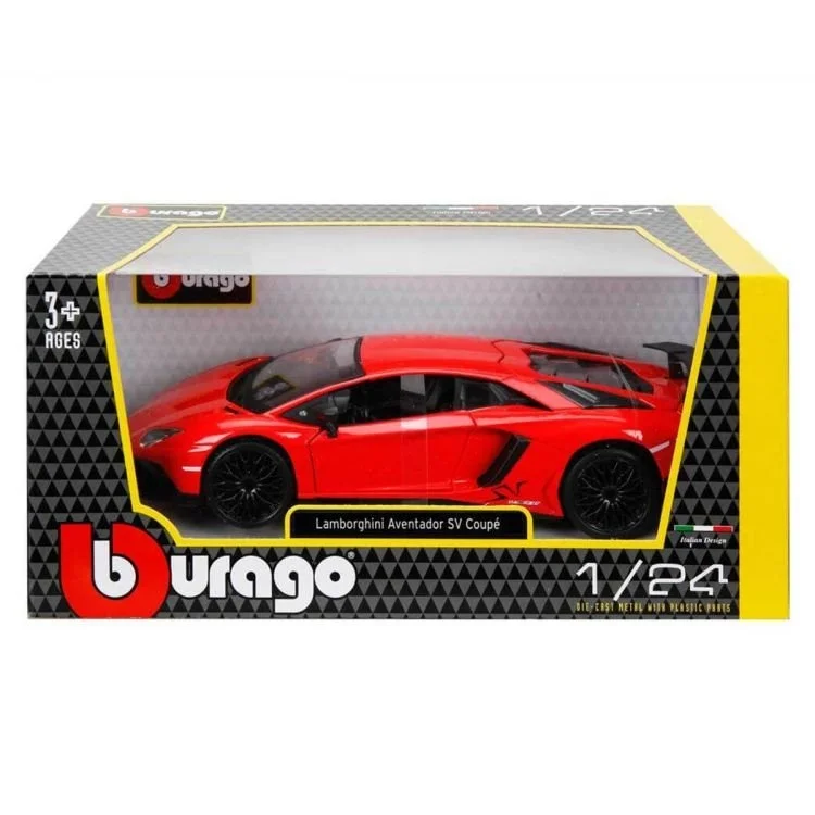 İthalat®  Bburago 1:24 Lamborghini Aventador SV Coupe Model Araba