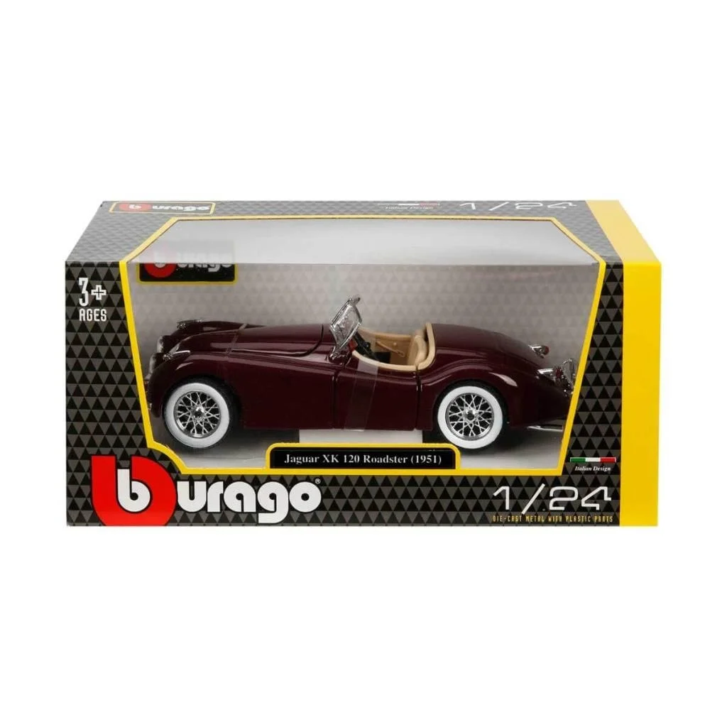 İthalat®  Bburago 1:24 Jaguar XK 120 Roadster Model Araba
