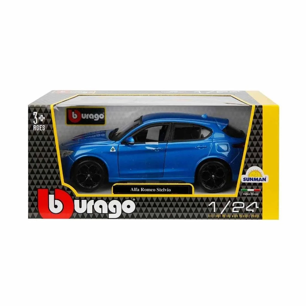 İthalat®  Bburago 1:24 Alfa Romeo Stelvio Model Araba