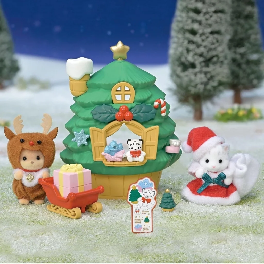 İthalat® Bebek Noel Baba’nın Yılbaşı Ağacı Evi